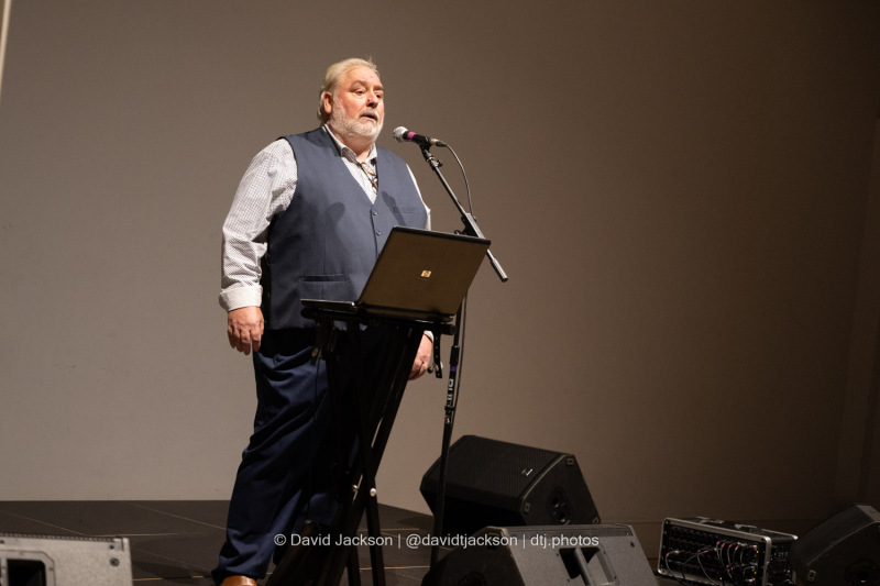 Liam Carter performing on the Classical & World Fusion Stage at the Northampton Music Festival on Sunday, September 8, 2024. Photo by David Jackson.