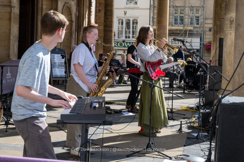 Ocular performing on the Jazz Stage at the Northampton Music Festival on Sunday, September 8, 2024. Photo by David Jackson.