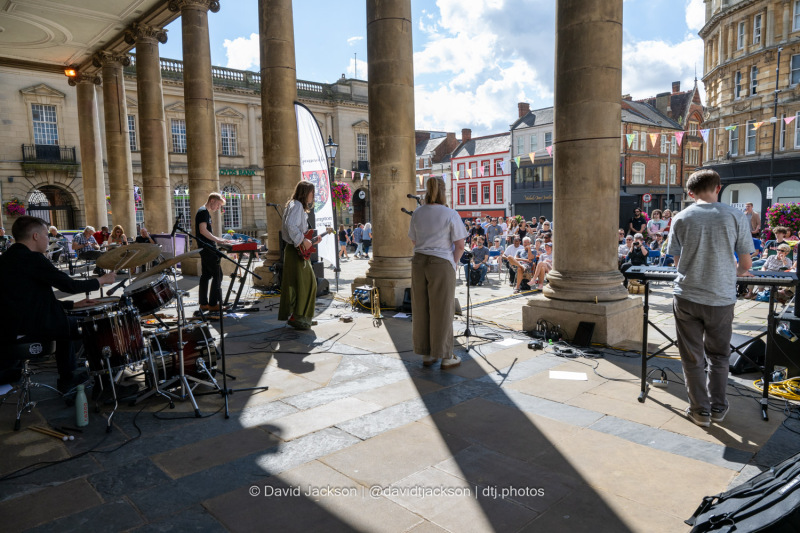 Ocular performing on the Jazz Stage at the Northampton Music Festival on Sunday, September 8, 2024. Photo by David Jackson.