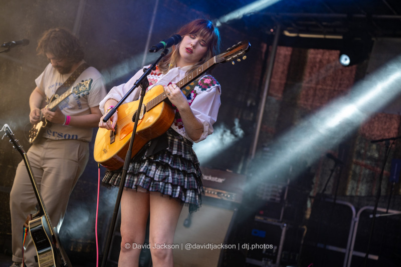 Freya Rose performing on the Main Stage at the Northampton Music Festival on Sunday, September 8, 2024. Photo by David Jackson.