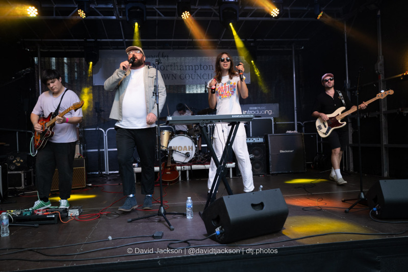 Maddox Jones performing on the Main Stage at the Northampton Music Festival on Sunday, September 8, 2024. Photo by David Jackson.