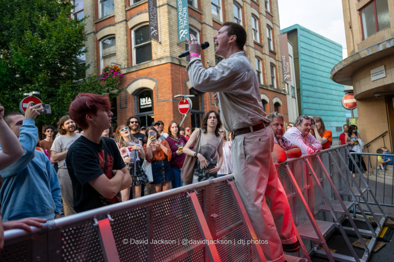 Woahgetter performing on the Main Stage at the Northampton Music Festival on Sunday, September 8, 2024. Photo by David Jackson.