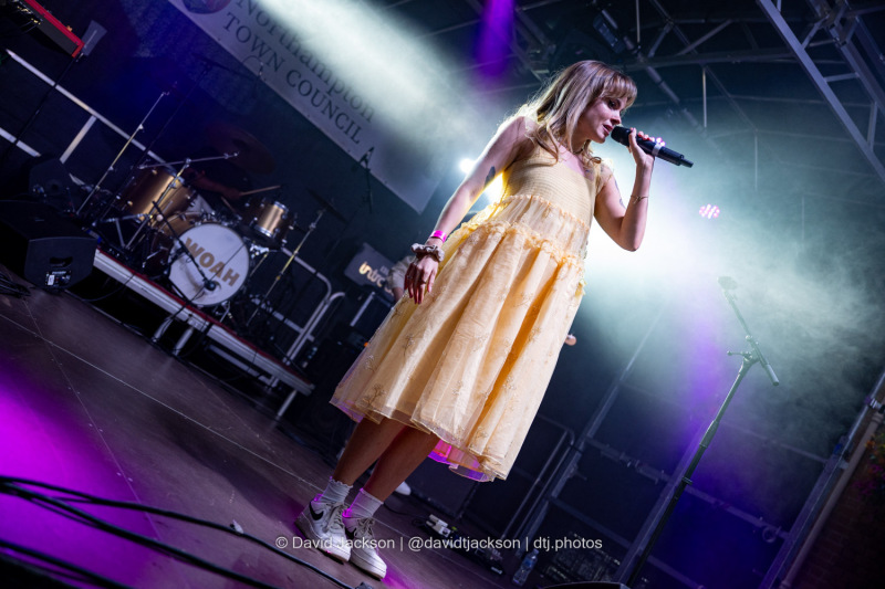 Eden Lole performing on the Main Stage at the Northampton Music Festival on Sunday, September 8, 2024. Photo by David Jackson.