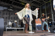 Gigi Gold performing on the Main Stage at the Northampton Music Festival on Sunday, September 7, 2025. Photo by David Jackson.