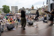 T-Bone Afrika All Stars performing on the Main Stage at the Northampton Music Festival on Sunday, September 7, 2025. Photo by David Jackson.
