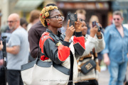 People watching acts perform at the Northampton Music Festival on Sunday, September 7, 2025. Photo by David Jackson.