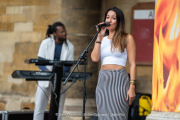 Silky Wilford performing on the Jazz Stage at the Northampton Music Festival on Sunday, September 7, 2025. Photo by David Jackson.