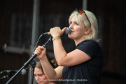 Lannie Camper performing on the Main Stage at the Northampton Music Festival on Sunday, September 7, 2025. Photo by David Jackson.