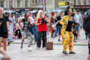 People watching acts perform at the Northampton Music Festival on Sunday, September 7, 2025. Photo by David Jackson.