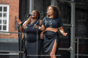 Napps & Co performing on the Main Stage at the Northampton Music Festival on Sunday, September 7, 2025. Photo by David Jackson.