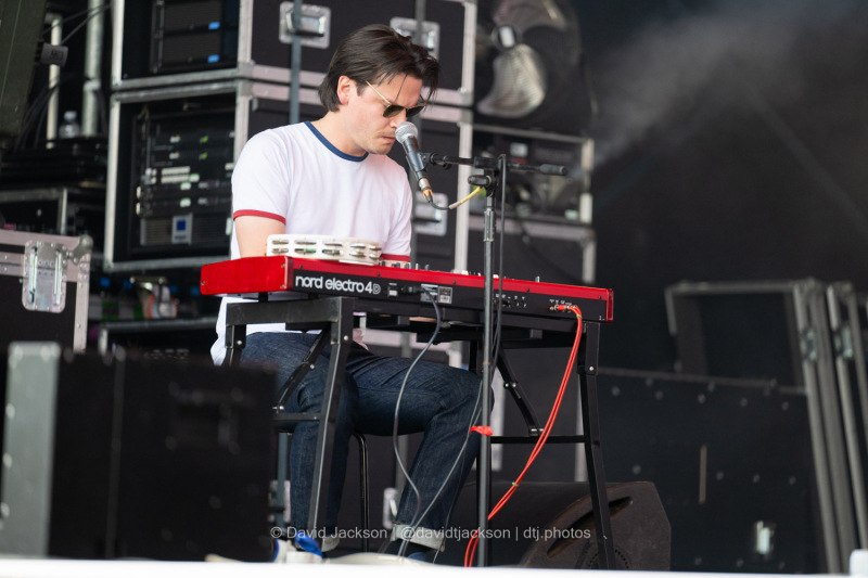 Andy Crofts on stage at the A Perfect Day festival at Delapre Park in Northampton on Sunday, June 16, 2024. Photo by David Jackson.