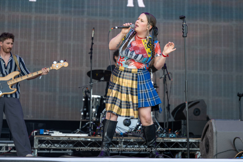 Dolores Forever on stage at the A Perfect Day festival at Delapre Park in Northampton on Sunday, June 16, 2024. Photo by David Jackson.
