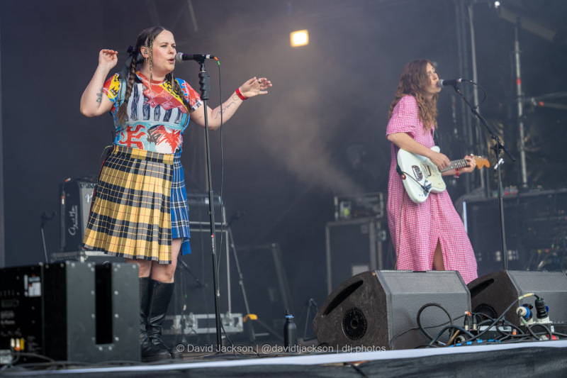 Dolores Forever on stage at the A Perfect Day festival at Delapre Park in Northampton on Sunday, June 16, 2024. Photo by David Jackson.