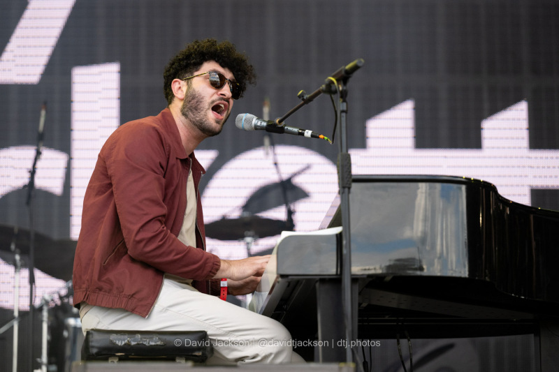 Billy Lockett on stage at the A Perfect Day festival at Delapre Park in Northampton on Sunday, June 16, 2024. Photo by David Jackson.