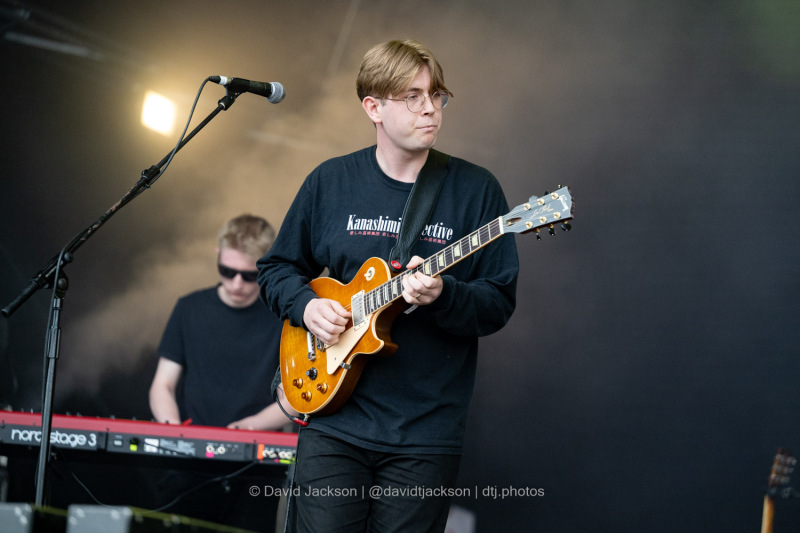 Billy Lockett on stage at the A Perfect Day festival at Delapre Park in Northampton on Sunday, June 16, 2024. Photo by David Jackson.