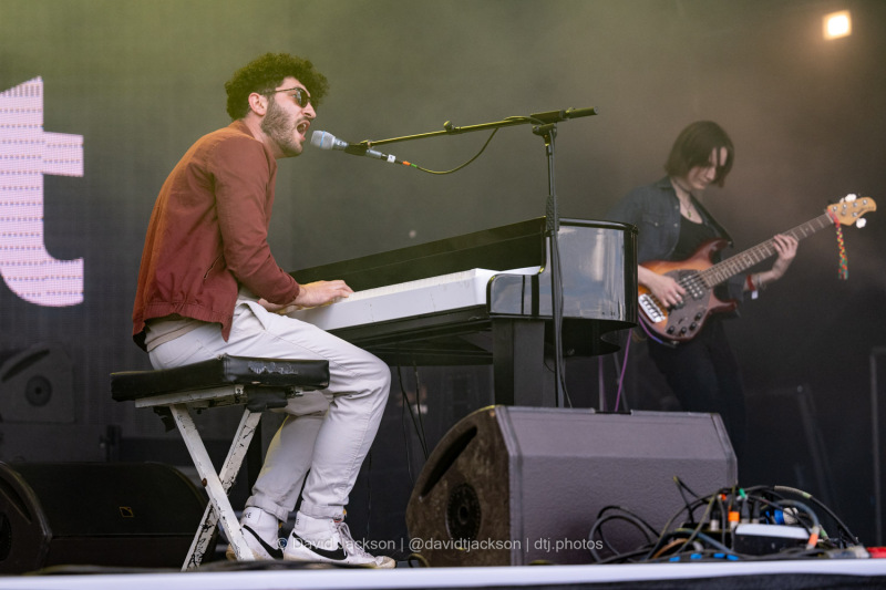 Billy Lockett on stage at the A Perfect Day festival at Delapre Park in Northampton on Sunday, June 16, 2024. Photo by David Jackson.
