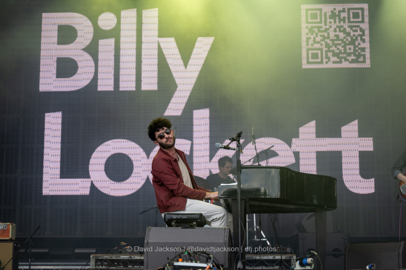 Billy Lockett on stage at the A Perfect Day festival at Delapre Park in Northampton on Sunday, June 16, 2024. Photo by David Jackson.