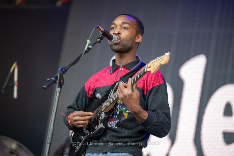 Jalen Ngonda on stage at the A Perfect Day festival at Delapre Park in Northampton on Sunday, June 16, 2024. Photo by David Jackson.