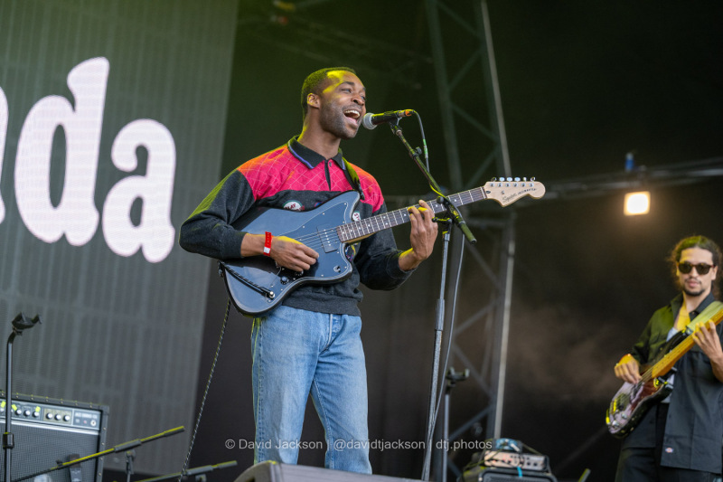 Jalen Ngonda on stage at the A Perfect Day festival at Delapre Park in Northampton on Sunday, June 16, 2024. Photo by David Jackson.