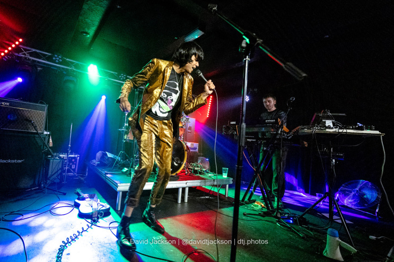 Phantom Isle on stage at The Black Prince in Northampton on Thur