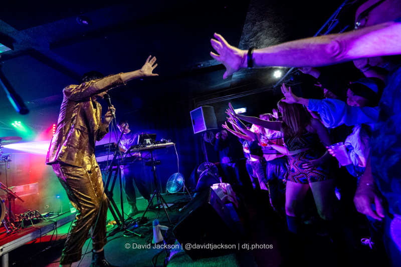 Phantom Isle on stage at The Black Prince in Northampton on Thur