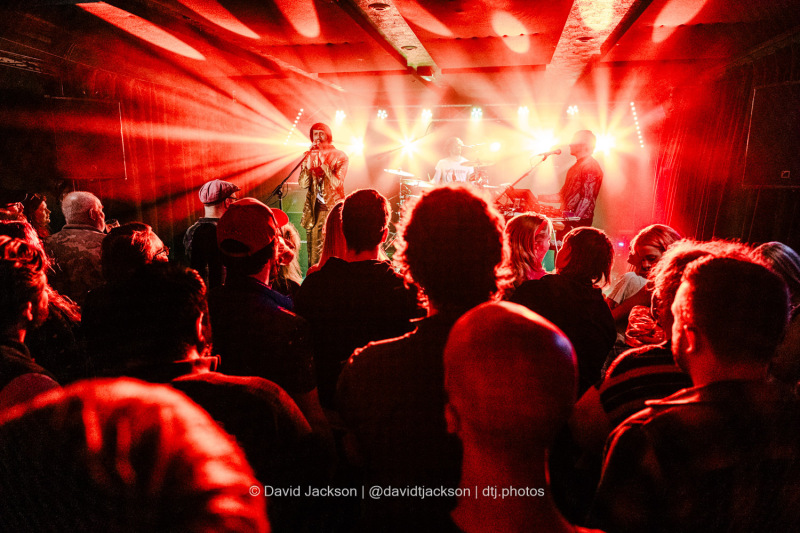 Phantom Isle on stage at The Black Prince in Northampton on Thur