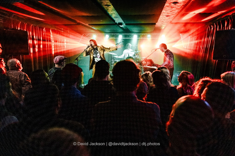Phantom Isle on stage at The Black Prince in Northampton on Thur