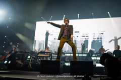 Pulp on stage at the Utilita Arena in Birmingham on Friday, June 19, 2025. Photo by David Jackson.