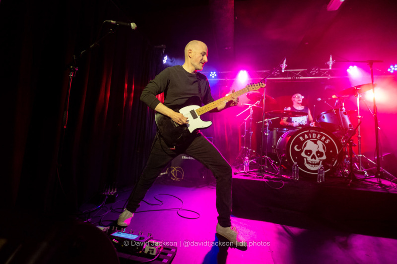 Raiders on stage at The Black Prince in Northampton on Saturday, March 16, 2024. Photo by David Jackson