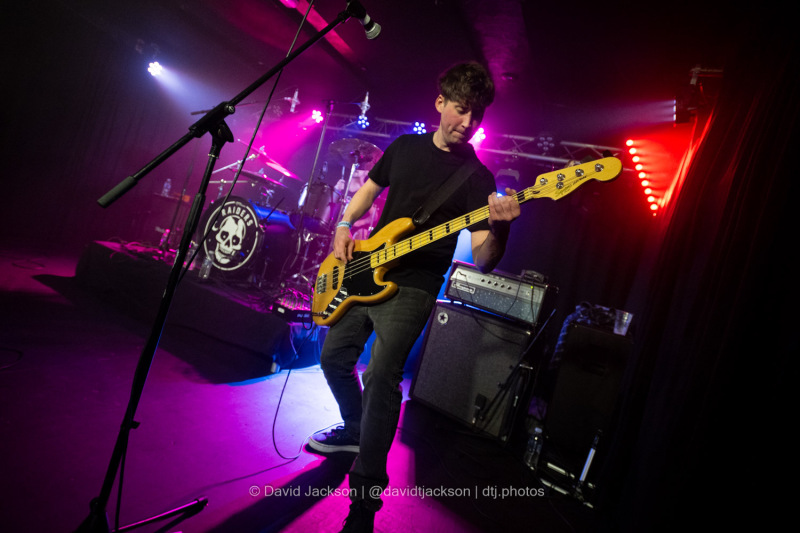 Raiders on stage at The Black Prince in Northampton on Saturday, March 16, 2024. Photo by David Jackson