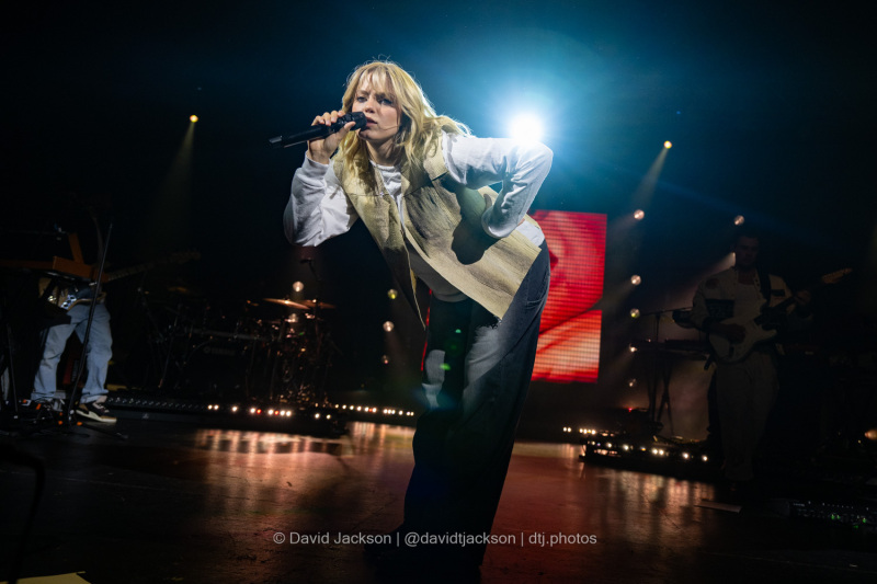 Reneé Rapp on stage at the O2 Academy, Birmingham, on Wednesday, February 28. Photo by David Jackson