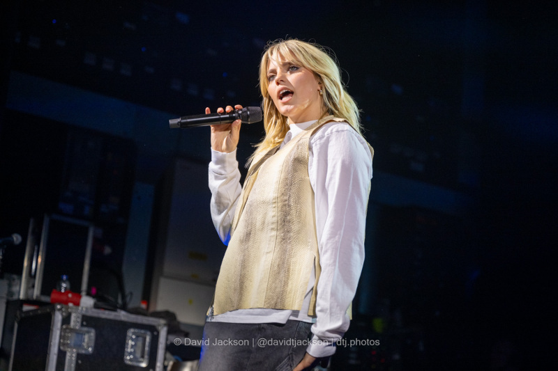 Reneé Rapp on stage at the O2 Academy, Birmingham, on Wednesday, February 28. Photo by David Jackson