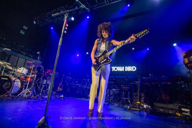 Towa Bird on stage at the O2 Academy, Birmingham, on Wednesday, February 28. Photo by David Jackson.