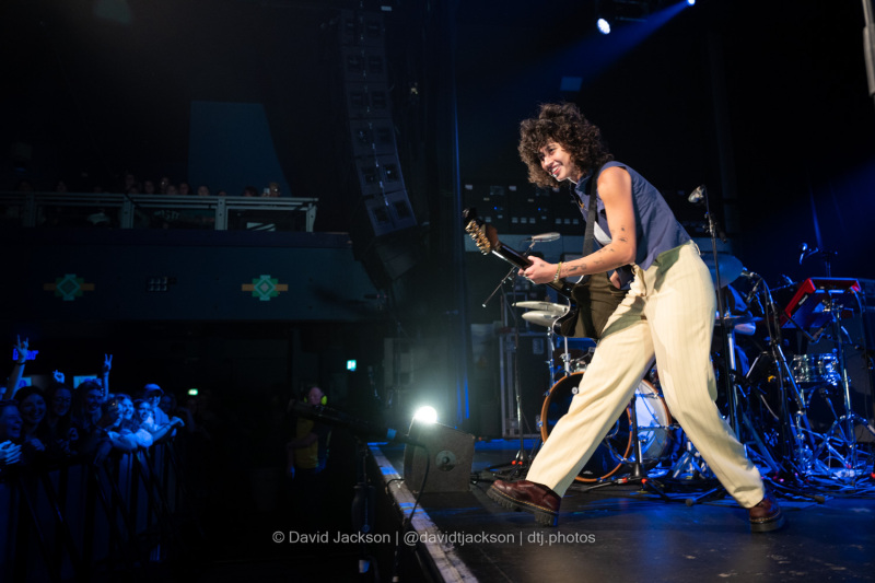Towa Bird on stage at the O2 Academy, Birmingham, on Wednesday, February 28. Photo by David Jackson.
