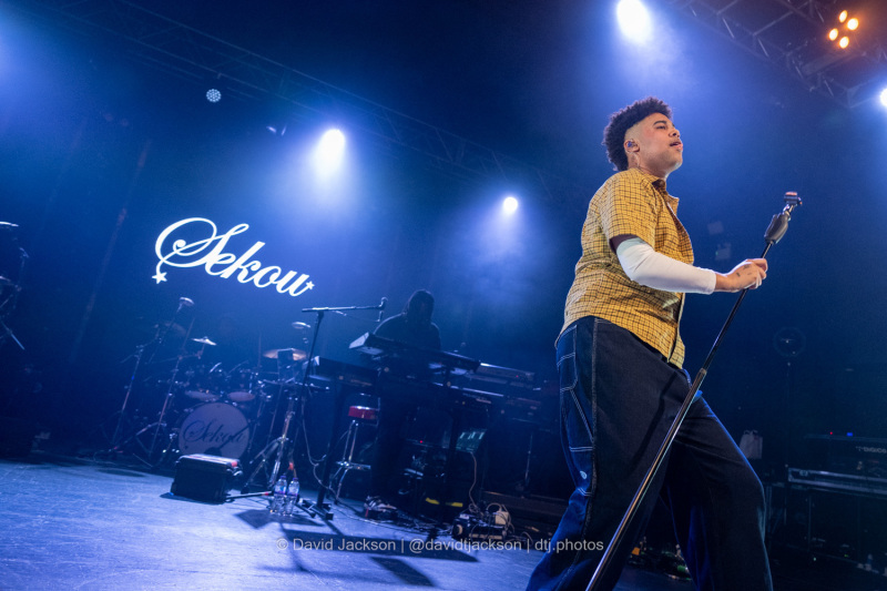 Sekou on stage at the O2 Academy, Birmingham, on Wednesday, February 28. Photo by David Jackson.