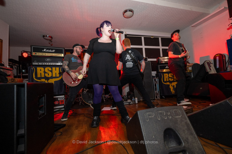 Defenestration, Russ Stock - The Cordwainer, Kettering, Friday, April 19, 2024. Photo by David Jackson