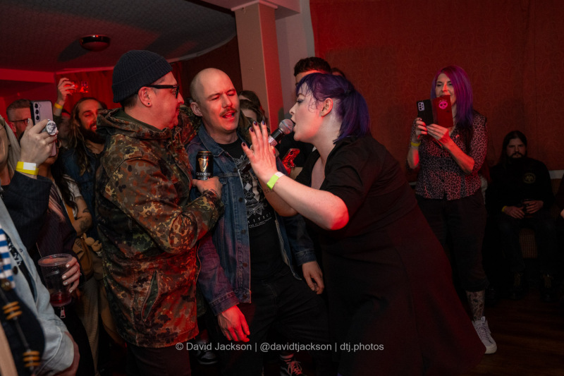 Defenestration, Russ Stock - The Cordwainer, Kettering, Friday, April 19, 2024. Photo by David Jackson