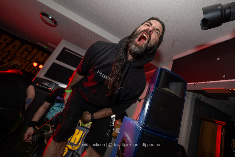 Raging Speedhorn, Russ Stock - The Cordwainer, Kettering, Friday, April 19, 2024. Photo by David Jackson