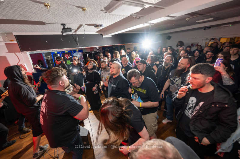 Raging Speedhorn, Russ Stock - The Cordwainer, Kettering, Friday, April 19, 2024. Photo by David Jackson