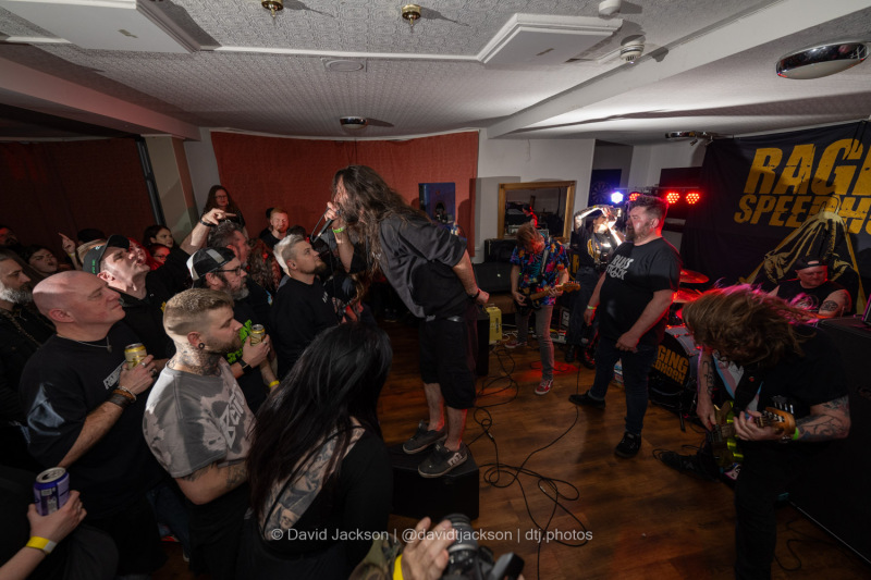 Raging Speedhorn, Russ Stock - The Cordwainer, Kettering, Friday, April 19, 2024. Photo by David Jackson
