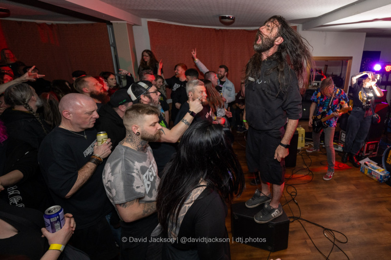 Raging Speedhorn, Russ Stock - The Cordwainer, Kettering, Friday, April 19, 2024. Photo by David Jackson