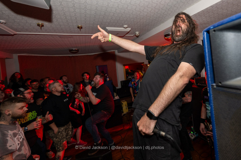 Raging Speedhorn, Russ Stock - The Cordwainer, Kettering, Friday, April 19, 2024. Photo by David Jackson