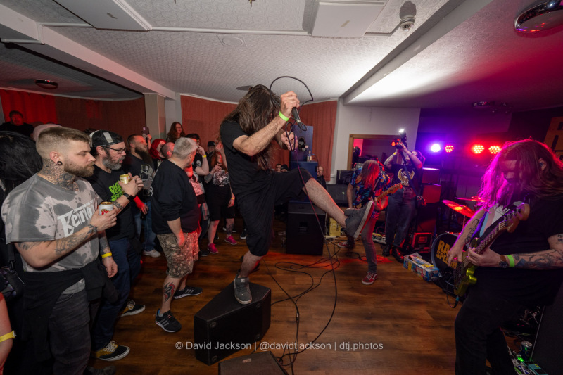 Raging Speedhorn, Russ Stock - The Cordwainer, Kettering, Friday, April 19, 2024. Photo by David Jackson