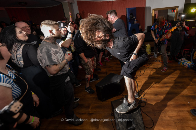 Raging Speedhorn, Russ Stock - The Cordwainer, Kettering, Friday, April 19, 2024. Photo by David Jackson