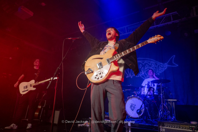 Sarpa Salpa playing their final headline gig at the Roadmedner in Northampton on Friday, October 14. Photo by David Jackson
