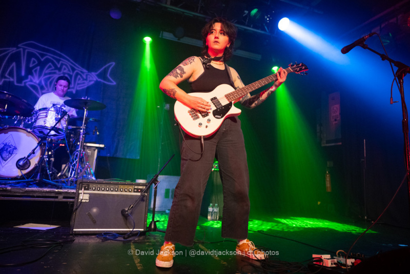 Sarpa Salpa playing their final headline gig at the Roadmedner in Northampton on Friday, October 14. Photo by David Jackson