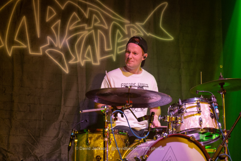 Sarpa Salpa playing their final headline gig at the Roadmedner in Northampton on Friday, October 14. Photo by David Jackson