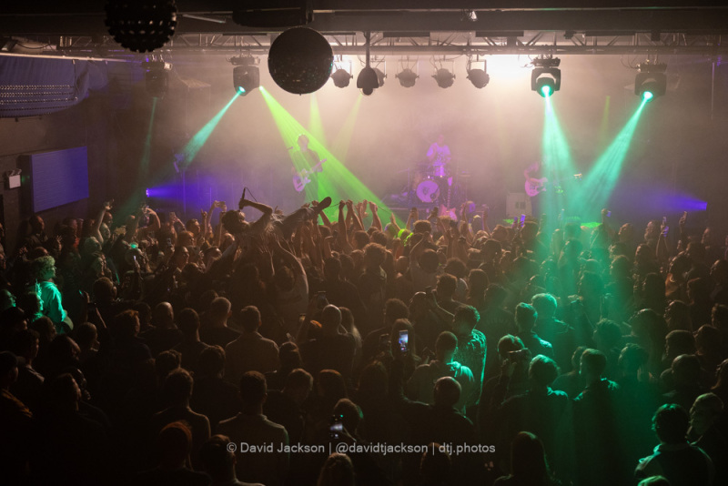 Sarpa Salpa playing their final headline gig at the Roadmedner in Northampton on Friday, October 14. Photo by David Jackson