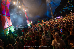 Festival goers at Shambala