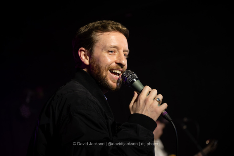 Skinny Living on stage at The Black Prince in Northampton on Tuesday, January 30, 2024. Photo by David Jackson